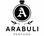 Logo of Arabuli Perfume with a stylized 'A' and leaves on a white background