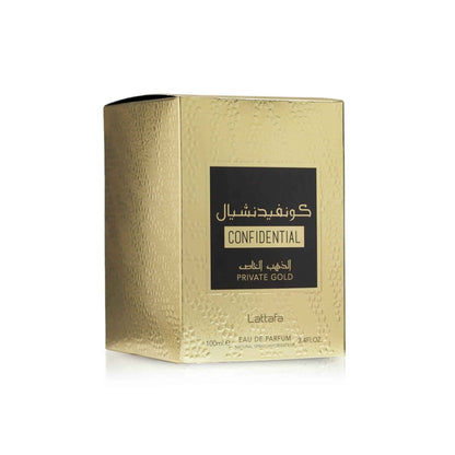Confidential Private Gold - Lattafa - Arabuli Perfumes