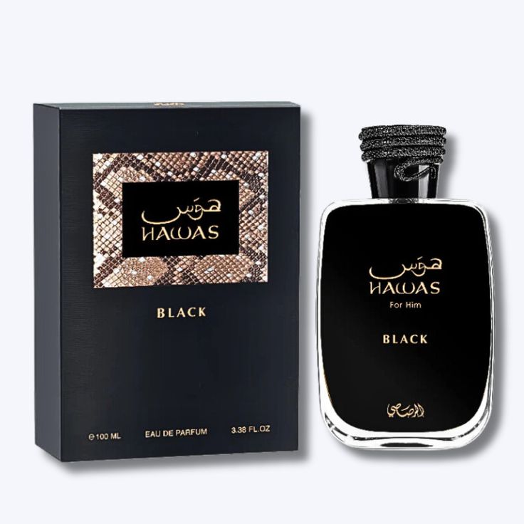 Hawas Black - Eau de perfume by Rasasi - Arabuli PerfumesFor MenHawas Black - Eau de perfume by RasasiArabuli PerfumesHawas Black - Eau de perfume by Rasasi