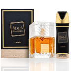 Lattafa Khamrah Set - (100ml Perfume + 200ml Deodorant Spray by choice) - Arabuli PerfumesLattafa Khamrah Set - (100ml Perfume + 200ml Deodorant Spray by choice) - Arabuli PerfumesArabuli PerfumesLattafa Khamrah Set - (100ml Perfume + 200ml Deodorant Spray by choice)